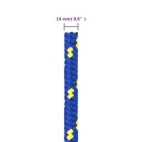 Boottouw 14 mm 100 m polypropeen blauw - thumbnail