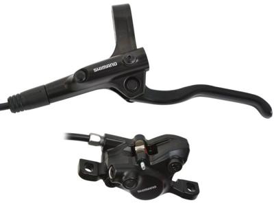 Hydraulische schijfremset Shimano MT200 voor - zonder remschijf - zwart