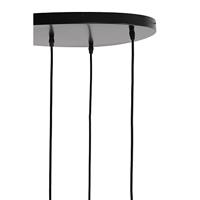Light & Living Hanglamp 'Lekar' 5-Lamps, kleur Antiek Brons/Smoke - thumbnail