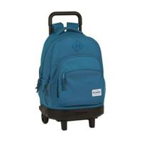 Schoolrugzak met Wielen Compact BlackFit8 Egeo Blauw 33 X 45 X 22 cm - thumbnail