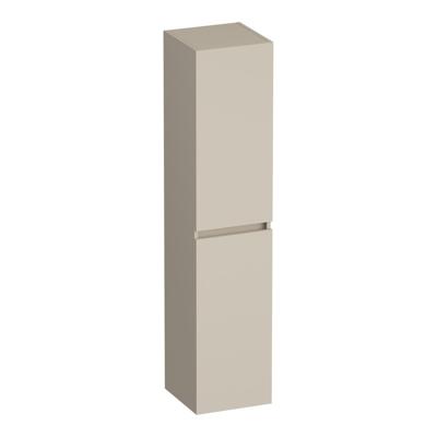 Brauer Joy - Hoge Kast - 160 cm - 2 Deuren - Greeploos - Links of Rechtsdraaiend - Mat Beige