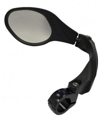Mirage stuurspiegel links 9 cm zwart