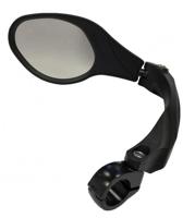 Mirage stuurspiegel links 9 cm zwart - thumbnail