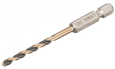 DeWalt Accessoires DT20603-QZ | Metaalboor | 3.5 mm | Impact black & gold | Hex - DT20603-QZ