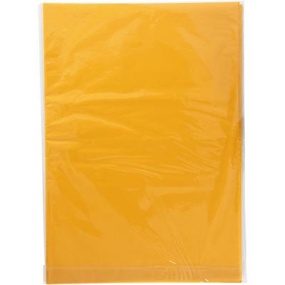 Tissuepapier, vel 50x70 cm, 17 gr, geel, 25 vel/ 1 doos