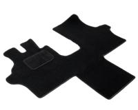 Automatten op maat - zwart stof - Mercedes Vito W638 1996-2003 (voorzijde) - thumbnail