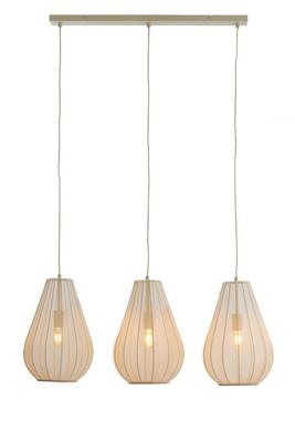 Light & Living Hanglamp 'Itela' 3-Lamps, kleur Zand