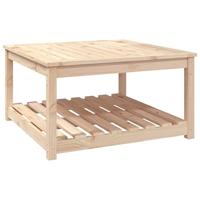Tuintafel 82,5x82,5x45 cm massief grenenhout - thumbnail
