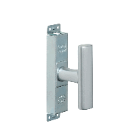 Nemef krukespagnolet - 7E/34 - voor staaf 7 mm - geëloxeerd F1 - 7E34kruis - thumbnail