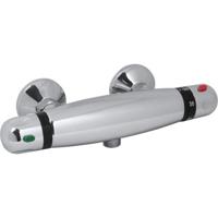 Plieger Douchekraan Thermostatisch Verano HOH 12 cm Chroom - thumbnail