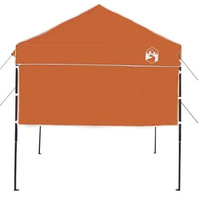 VidaXL Luifeltent oranje 194 x 194 x 251 cm stof VidaXL Luifeltent oranje 194 x 194 x 251 cm stof