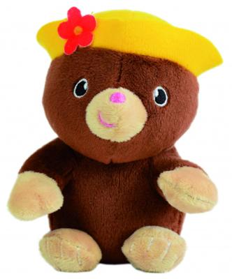 Jemini knuffel Mol junior katoen donkerbruin