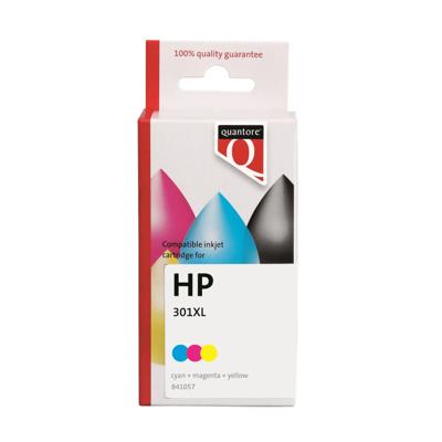 Inktcartridge Quantore alternatief tbv HP CH564EE 301XL kleur | 12 stuks