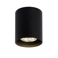 Lucide BODI - Plafondspot - Ø 8 cm - 1xGU10 - Zwart - thumbnail