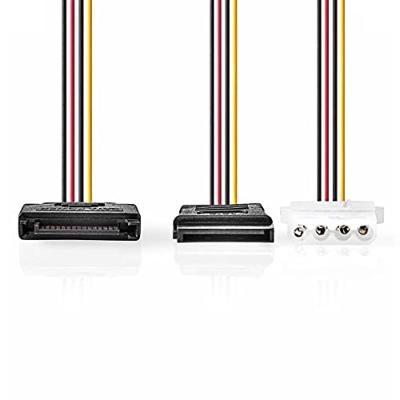 Nedis CCGP73555VA015 internal power cable 0.15 m