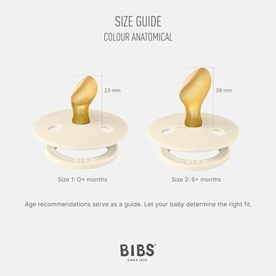 Bibs 1 Fopspeen Anatomic Duo Ivory/Sage - thumbnail