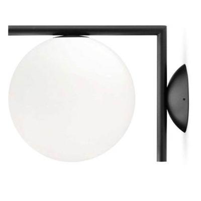 Flos IC C/W1 Wandlamp - Zwart