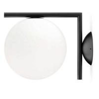 Flos IC C/W1 Wandlamp - Zwart - thumbnail