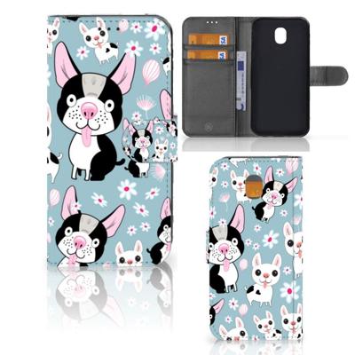 Samsung Galaxy J5 2017 | Telefoonhoesje | Met pasjeshouder | Hondjes Samsung Galaxy J5 2017 | Telefoonhoesje | Met pasjeshouder | Hondjes