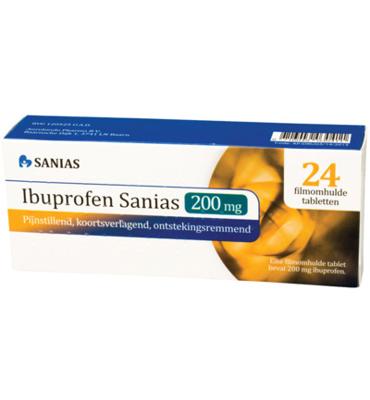 Sanias Ibuprofen 200mg 24 Stuks