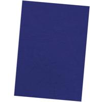 Fellowes omslagen, ft A4, karton lederlook, 250 micron, pak van 25 stuks, blauw - thumbnail