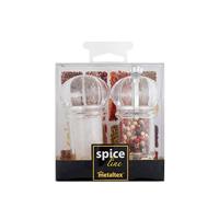 Metaltex Zoutvaatje + Pepermolen 10 cm Acryl - thumbnail