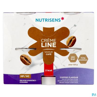 Cremeline 2 Kcal Koffie 4x125g