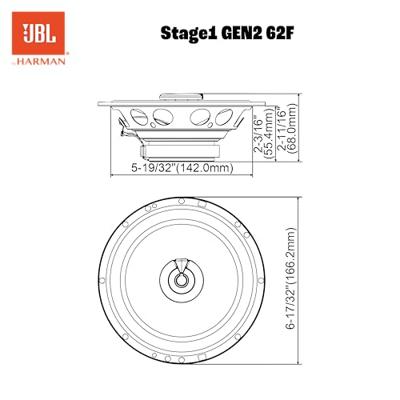 JBL STAGE1 62F Autospeakers GEN2