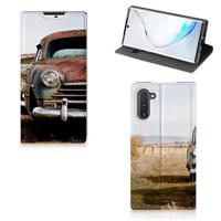 Samsung Galaxy Note 10 Stand Case Vintage Auto - thumbnail