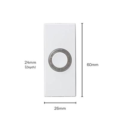 Honeywell D534WE Belknop Wit