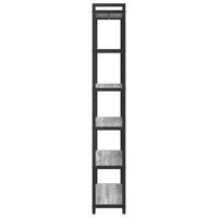 Boekenkast Grijs sonoma 80 x 30 x 188 cm Bewerkt hout - thumbnail