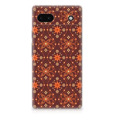 Google Pixel 6A | TPU bumper | Batik Brown