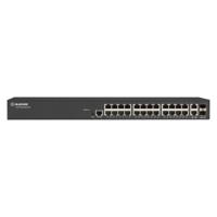 Black Box - Gigabit Ethernet (1000 Mbit/s) beheerde switch - (24) 10/100/1000 Mbit/s koper RJ45, (2) 100/1000 Mbit/s Dual Media RJ45/SFP - thumbnail