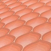 AS Creation Retro Chic - Oranje - Retro - 395385 - thumbnail