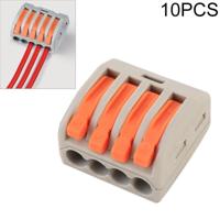 10 stuks 4 Port PCT serie architecturale bedrading connector LED lamp geleider distributeur Junction Box draad gewricht - thumbnail