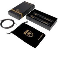 Tunturi Centuri Verstelbare springtouw Pro | Speed Rope | 300 cm | Zwart - thumbnail