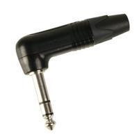 Neutrik NP3RX-BAG Jackplug 6,35 mm Stekker, haaks Aantal polen: 3 Stereo Zwart 1 stuk(s) - thumbnail