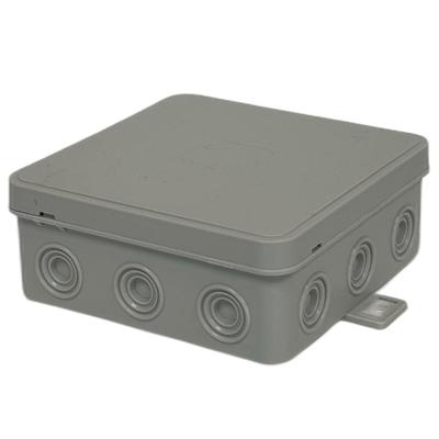 Enzo Orno kabeldoos ip54 grijs vierkant 100x100x41mm - 4034058 Enzo Orno kabeldoos ip54 grijs vierkant 100x100x41mm - 4034058