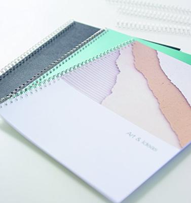 Fellowes draadruggen, doos van 100 stuks, 8 mm, zilver