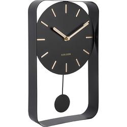 Karlsson Charm Tafel/Wandklok Zwart