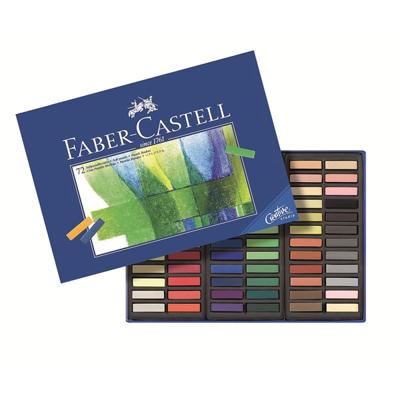 Faber Castell FC-128272 Pastelkrijt Halve Lengte Etui à 72 Stuks