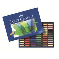 Faber Castell FC-128272 Pastelkrijt Halve Lengte Etui à 72 Stuks - thumbnail