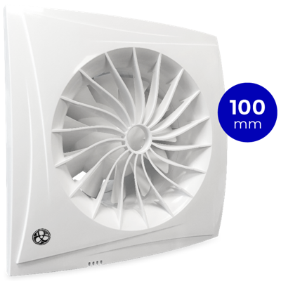 [tweedekans] Badkamerventilator Blauberg Sileo - Ø 100mm - Standaard (sileo100)