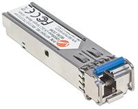 Intellinet Gigabit SFP Mini-GBIC Transceiver WDM bidirectioneel voor LWL-kabel 1000Base-LX (LC) singlemode-poort 10 km WDM (RX1550/TX1310) 507509 - thumbnail