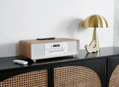 Bluetooth-microsysteem - THOMSON - Wit en zwart - FM/CD/MP3/USB-radio, 60W, equalizer