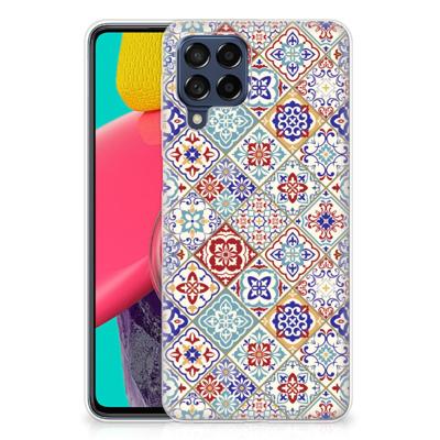 Samsung Galaxy M53 | TPU | Siliconen hoesje | Tiles Color