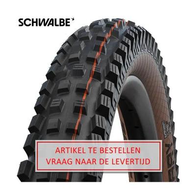SCHWALBE Vouwband magic mary super gravity 27.5 x 2.40" / 62-584 mm - zwart / bruin