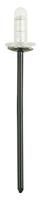 KS Tools 420.5783 Afdichtklinknagel met 8,7mm flens voor Toyota, verpakking van 50 stuks - thumbnail