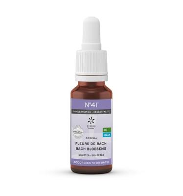 Bach bloesems mengeling 41 concentratie bio 20 Milliliter Bach bloesems mengeling 41 concentratie bio 20 Milliliter