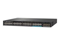 Cisco Catalyst 3650-48FQ-E – Switch – C3 – gemanaged – 48 x 10/100/1000 (PoE+) + 4 x 10 gigabit OptiPlex + – desktop-computer, rackmontage – PoE+ (775 W) - thumbnail